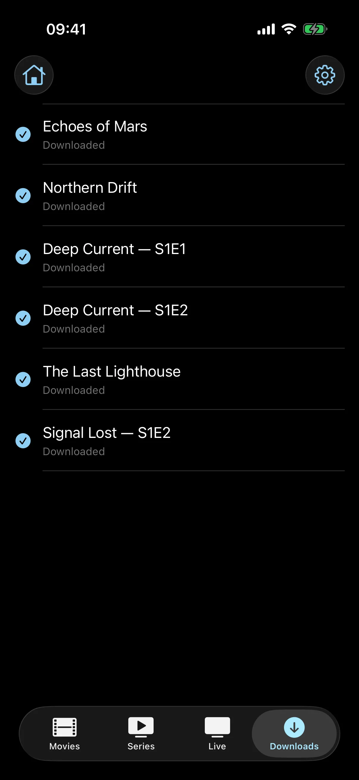 EDGE IPTV — Offline downloads